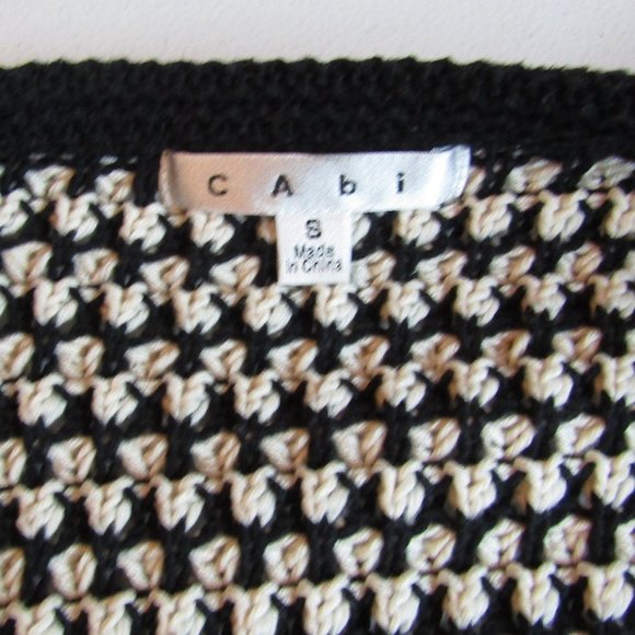 CAbi Coco Waffle Knit Button Sweater Size S - Picture 7 of 9